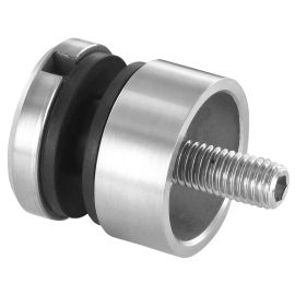 Support Adaptateur inox Verre sur Plat