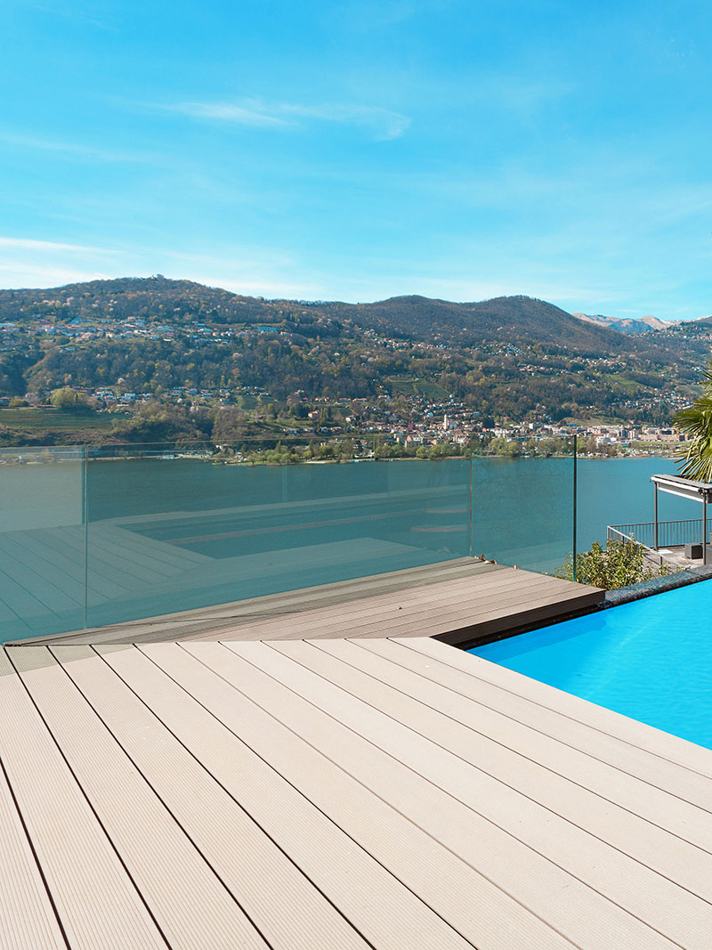 garde-corps piscine terrasse bois